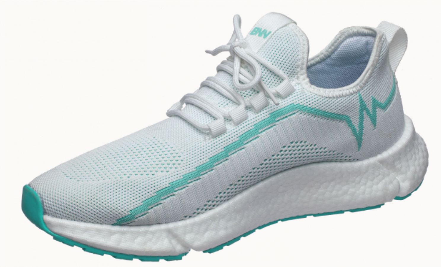 Obuv MEADOW OB bílá/zelená polobotka vel. 38 - Obrázek Obuv MEADOW OB bílá/zelená polobotka vel. 38 - Obrázek